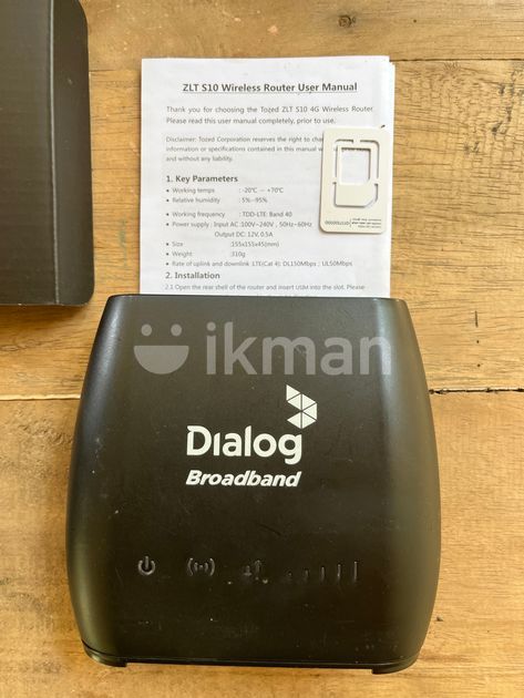 Dialog 4G Home Broadband CAT4 Router for Sale in Medawachchiya | ikman