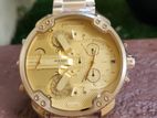 Diesel TIMEFRAME DZ7399 Gold Military