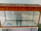 දිග 3" පලල 1" FISH Tank,Aluminum fram+Aluminum Stand