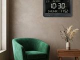 Digital Azan Clock FAJ-113 – Prayer Alarm & Calendar