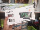 Digital Display Projection Clock with Alarm & Mirror Surface