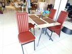 Dining Cross Table With A56# Chair Set