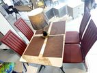 Dining Table 4 Chair Set -A56