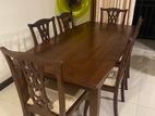 Dining table with 6 chairs