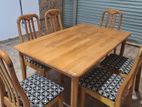 Dining Table & 6 Chairs (Imported)