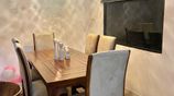 Dining Table with Cushion Chairs