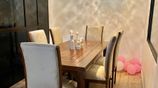 Dining Table with Cushion Chairs