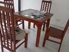 Dining Table with Four Chairs