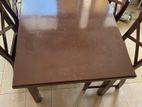 Teak Dining Table With Chairs