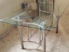 Dining Table - Glass with Chairs