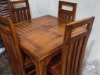Dining table with 04 chairs