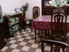 Dining Table with 4 Cushion Chairs