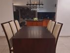 Dining Table with 6 Cushion Chairs -Li 56