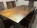 Dining table with 8 chairs