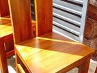 Dining Chair H Type Teak Wood Chairs