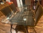Dinning Table and Chairs/ Glass Cabinet/wardrobe