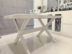 Dinning Table Set with Drawer Cupboard