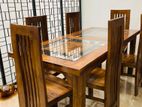 Dinning Table Teak 6 Chairs