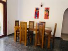 Dinning Table Teak 6 Chairs