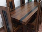 Dinning Table Teak 6 Chairs