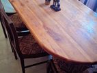Dinning Table with 6 chairs
