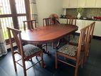 Dining Table with 6 Chairs