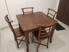 Dinning Table with Four Chairs