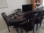 Dinning Table with Six Chairs