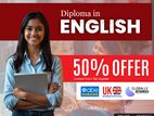 📘 Diploma in English – 50% OFF!