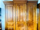 Dipo Teak Heavy 3 Door wardrobe/ almary