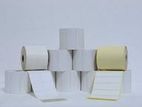 Direct Thermal 100mm X 50 Mm 1ups 1000 Pcs Lable Roll