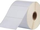 Direct Thermal 75mm x 50mm 1ups 500 Pcs Lable Roll