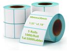 DIRECT THERMAL* LABELS ROLLS