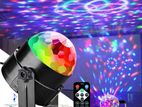 Disco Ball Stage Lights Sound Activated Party with Remote