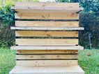 Pallet Wood Shop Display Rack