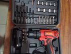 DITEC 12V CORDLESS DRIVER DRILL SET HERMAN HT 0827