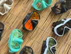 Diving with snorkeling mask