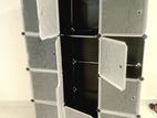 DIY- 12 Cubes Storage -- Wardrobe Cupboard - Metal Frame