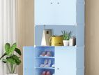 Diy 4-Door 8-Layer - Kids Storage Cabinet