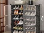 DIY Double Side 6 Layer Shoe Rack