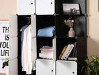 DIY PP 10 Cubes Storage- Wardrobe Cupboard