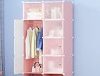 DIY Wardrobe 8 Cube Doors with Shoe Rack