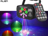 Dj Light 5 Color / 128 Patterns Party Disco 8 Led Stage - New