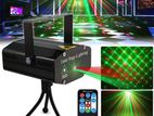 DJ light laser 2 color LED RG Disco 20 pattern