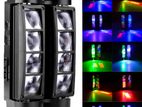 DJ light LED Spider Moving 8 Head DMX Disco Lighting new .