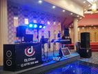 Dj service with karokey music Lights