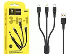 3 in 1 Fast Charger Cable