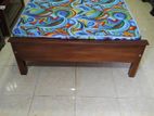 Double Bed with Dl Mattress 6ft *4ft