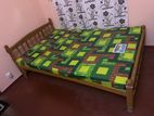 Double Bed with Layer Mattress (6*4)