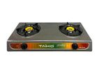 Double Burner Gas Stove Non Stick